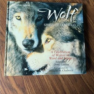 Wolf: Spirit of the Wild Hardcover Book - Gray & White Wolf Cover
